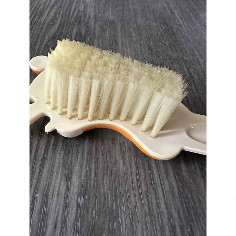 Vintage 1970s Avon‎ Giraffe Bath Brush Long Handle & Avon Zany Zebra Hair Brush